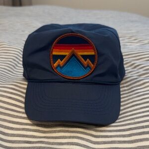 Aviator Nation Navy Hat with Mountain Patch